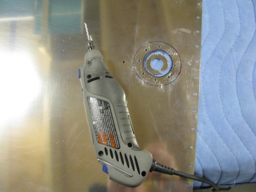 Hole cut in Tank Top