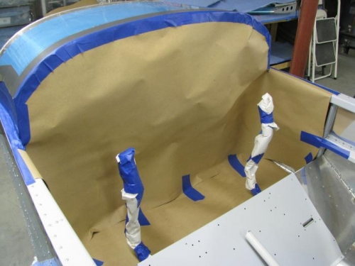 Masked Instrument Panel