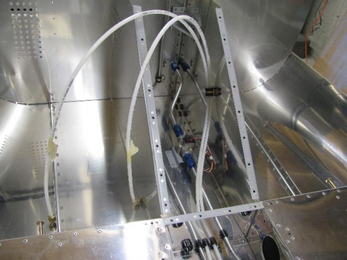 Brake Lines in Tunnel