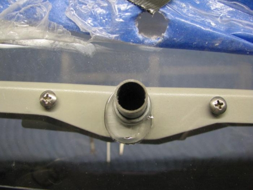 Plug Installed in Canopy