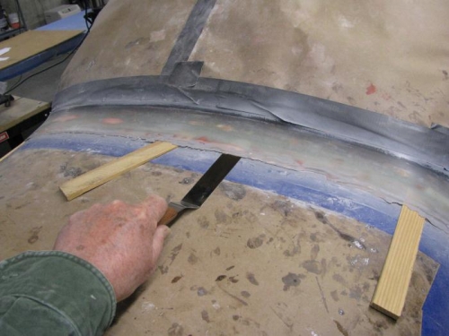 Releasing the Glass from the Fuselage