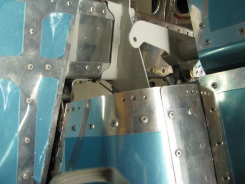 Holes Drilled in Tail Cone Assy