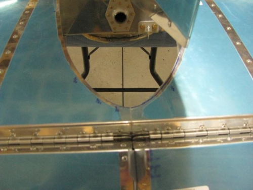 Areas needing trimming on Stab Skin