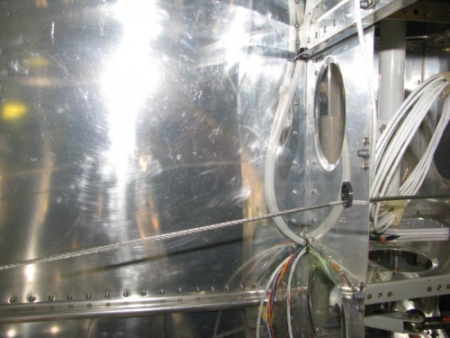 Static Line Passing Through F-1207B Bulkhead