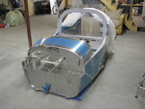 Fuselage on the Floor