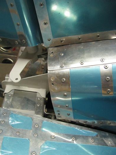 Nuteplates Riveted to the Tailcone Assy.