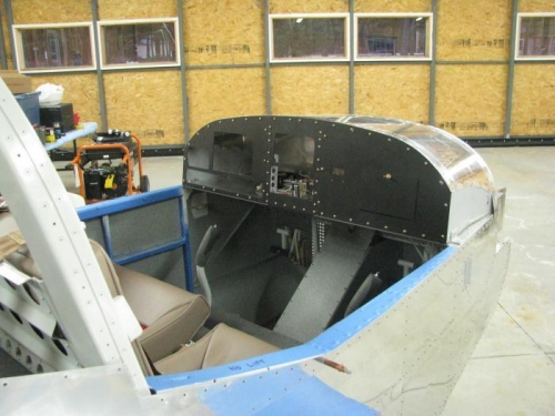 Tunnel Cover Installed