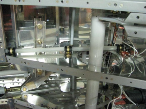 Left Side Rudder Cable Routing