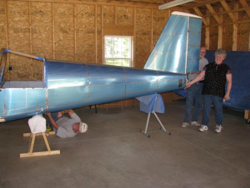 Mating the Tailcone to the Fuselage