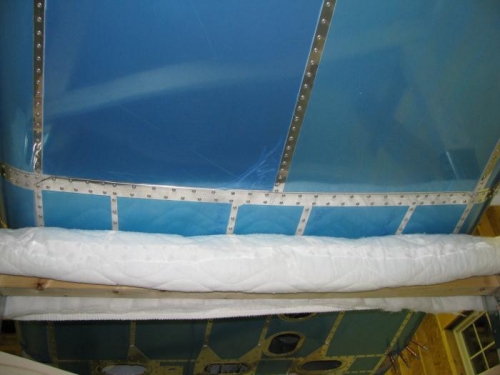 Belly of Fuselage Riveted