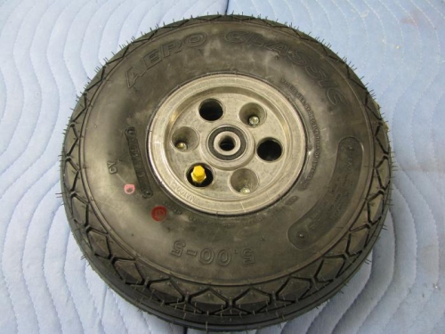 Inflated Nose Wheel Tire