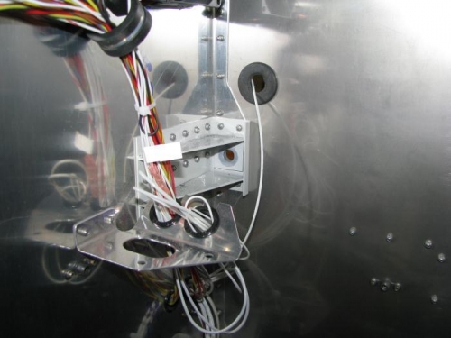 Deburred Motor Mount Hole