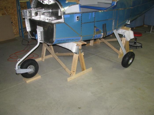 Landing Gear installed