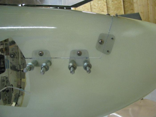 Gap Sanded Between Upper and Lower Tailcone Fairings