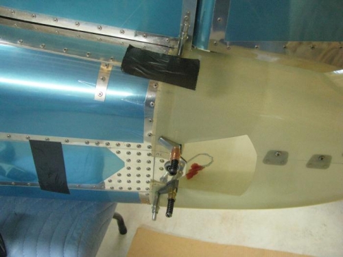 Drilling Tailcone Fairing to the Tailcone