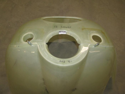 Font Holes Marked and Drilled