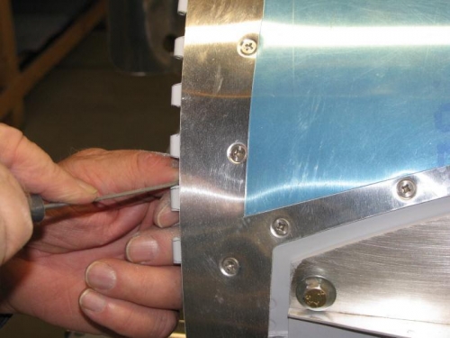 Beveling Hinge Eyelets