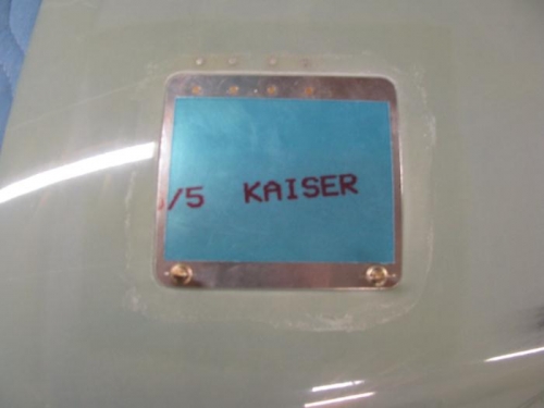 Cowl 12 Oil Door closed