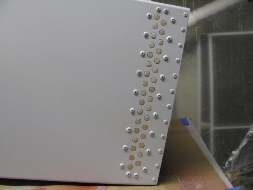 Cardboard Dots Used For Masking