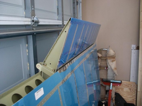 left aileron installed