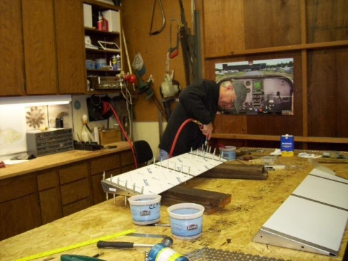 Pilot drill and cleco skin