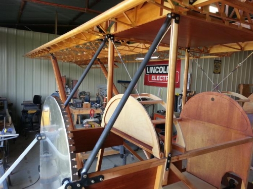 diagonal Braces Installed