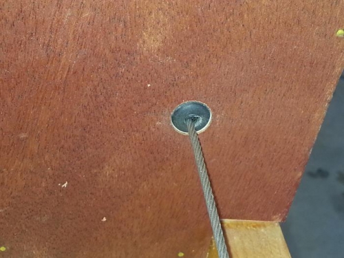 Pass Thru at Pilot's Seat