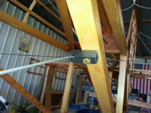 Rub Block Over Bellcrank