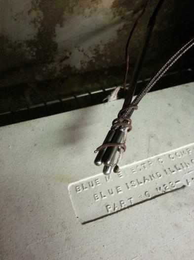 Test and Reference Thermocouples