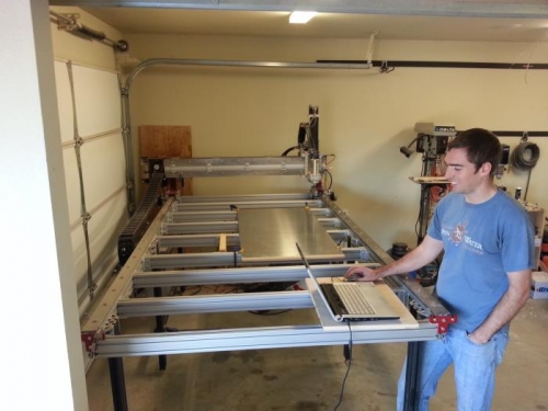 Josiah Loading the Program