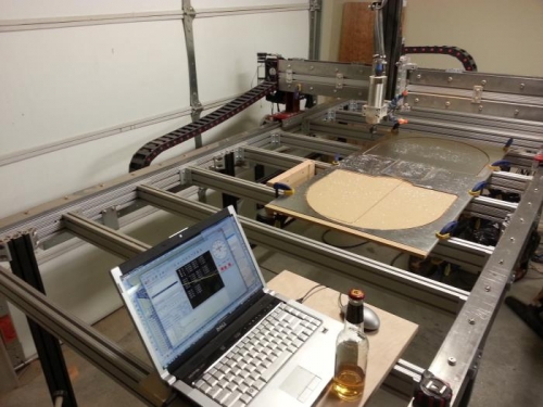 Jorge Cutting the Material