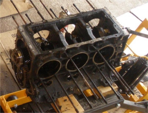 Dirty Grungy Engine Case