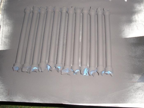 Pushrod Tubes With O-ring Seats Masked