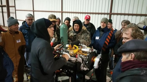 William Wynne Speaks to the Group