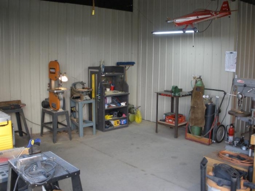 Power Tool and Weld Area