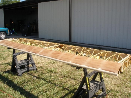 All ready for varnish