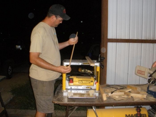 The planer does a great job