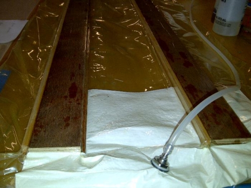 Gluing Plywood Cores