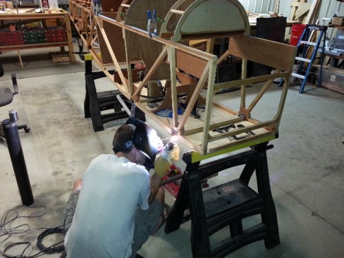 Josiah Tacking a Lug