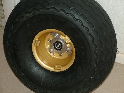 Completed 8.00x6 wheel/tire.