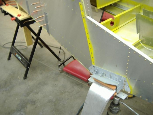 Fit at the front of the skin