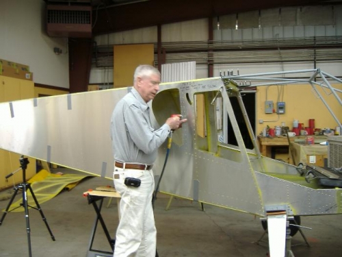 Redrilling the new skin