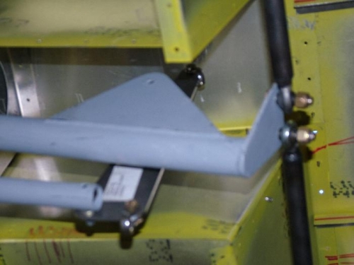 Rear end of stick controls