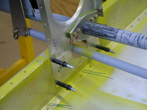 Flaperon and elevator controls