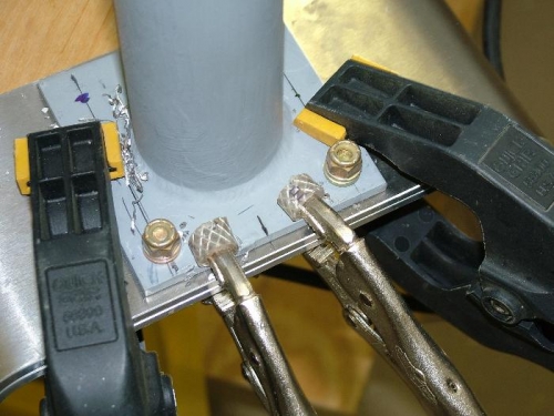 Frame to strut (in work).