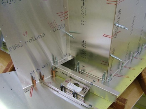 Under the baggage compartment