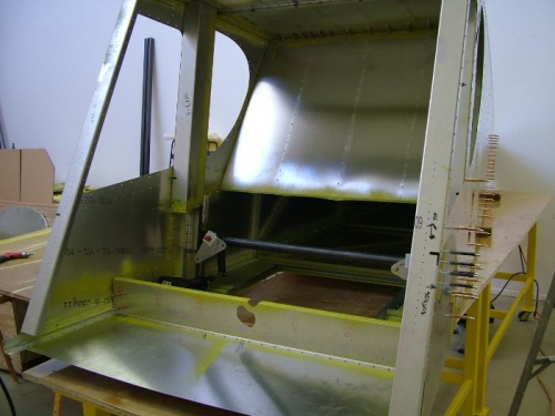 Four sides and baggage area