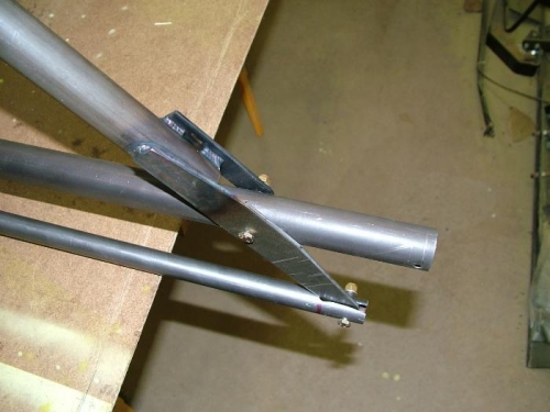 Where the control stick attaches