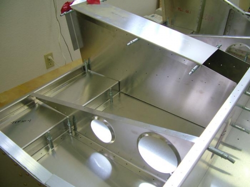 Detail of rear of fwd fuselage