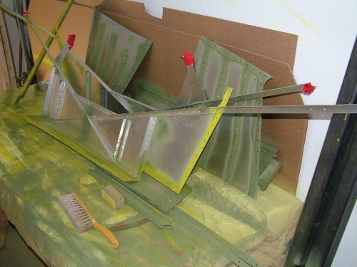 Cabin side and fwd fuselage